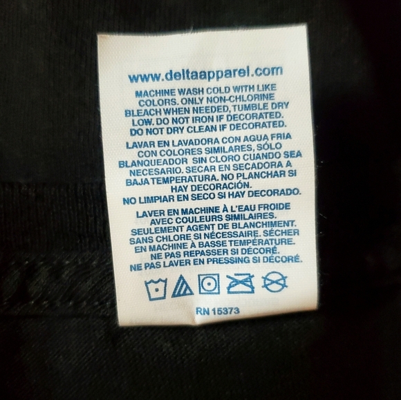 Vtg Timberwolf/Wolf Delta Pro Weight T-shirt Unisex Large Black Neon Psychedelic - Picture 7 of 8